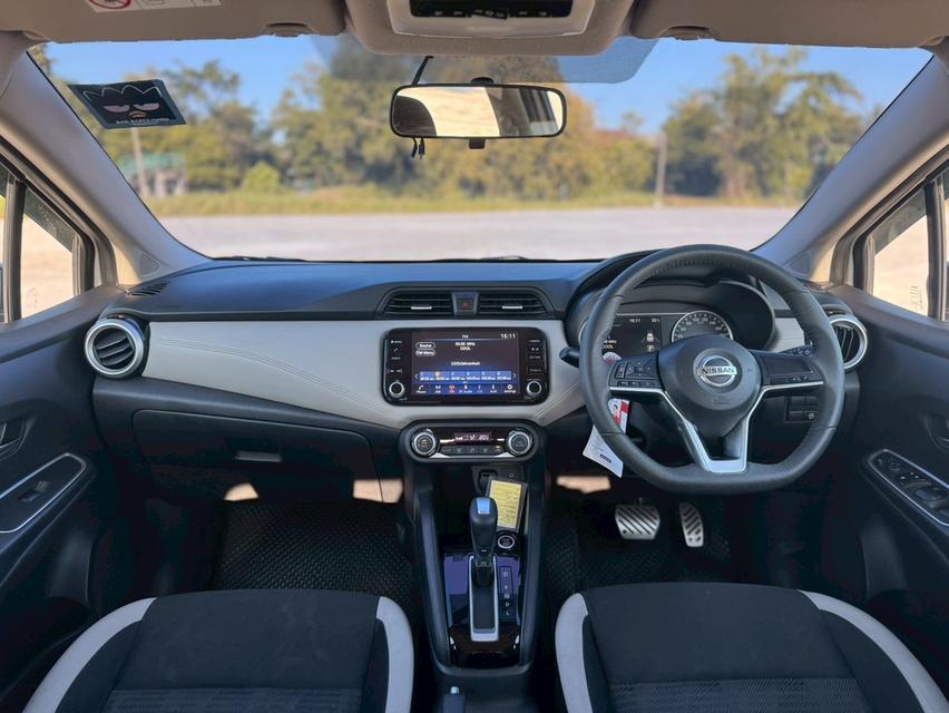 NISSAN ALMERA Sedan 4dr VL TOP  XTRONIC CVT FWD 1.0iTC Y2020. สีขาว เกียร์ออโต้ 14