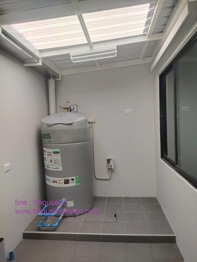 รับเหมา ต่อเติม โครงหลังคา กันสาดห้องครัวเทพื้นปูกระเบื้อง โทร 0950920028 รูปที่ 13