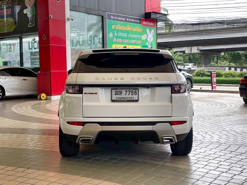 รหัสรถ WMT7756 Range Rover Evoque SD4 2.2 4WD ปี 2012 4