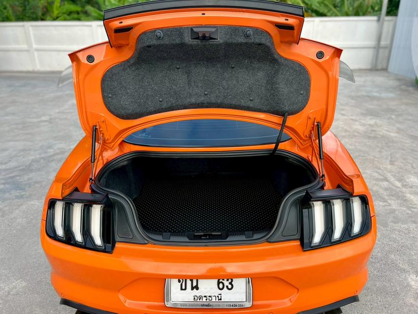 ปี 2020 FORD MUSTANG, 2.3 โฉม ปี15-ปัจจุบันสีส้ม เกียร์ออโต้ เครื่องเบนซิน  7