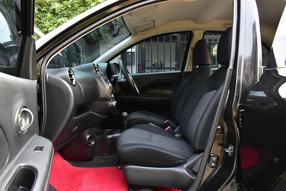 Nissan March 1.2EL ปี2012 สีดำ ออโต้ เบนซิน 17