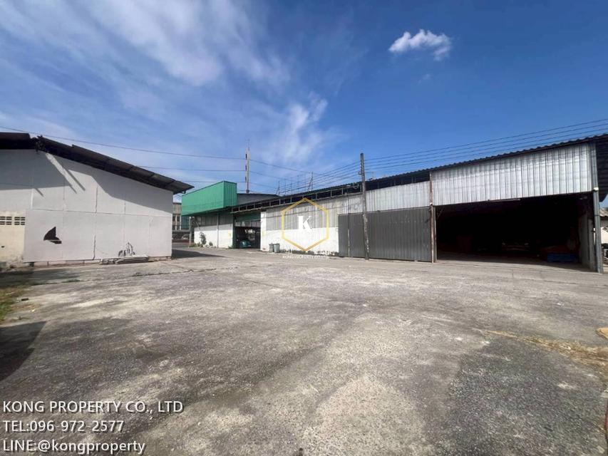 ให้เช่าโกดัง ติดถนนเสรีไทย รามอินทรา คันนายาว กรุงเทพ  พื้นที่ 1 ไร่ 4