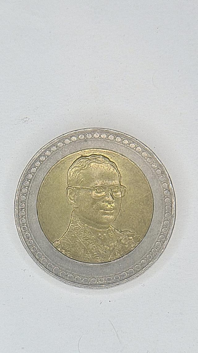 เหรียญ 10 บาท พระราชพิธี ฉลอง ศิริราชสมบัติ ครบ 60 ปี ปี 2549