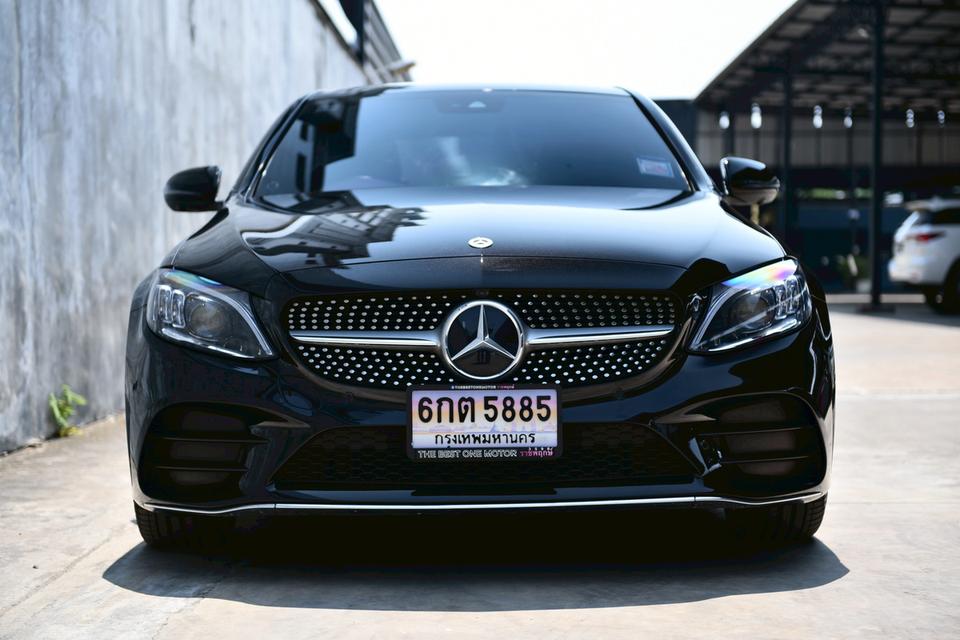 🎊"TOP OPTION เพียง 60,000 กิโล C220D ดีเซล AMG DYNAMIC ทะเบียนคืน"สีดำ🎊⚡