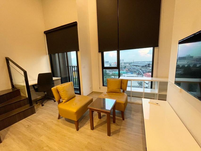 ให้เช่า คอนโด Origin Plug & Play รามอินทรา Duo Space 30 ตรม. ห้องมุม ตกแต่งครบ 3