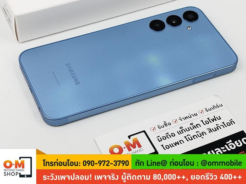 ขาย/แลก Samsung A25 5G 8/256 สี Blue ศูนย์ไทย ประกันศูนย์ สภาพสวยมาก แท้ ครบยกกล่อง เพียง 8,590 บาท  4