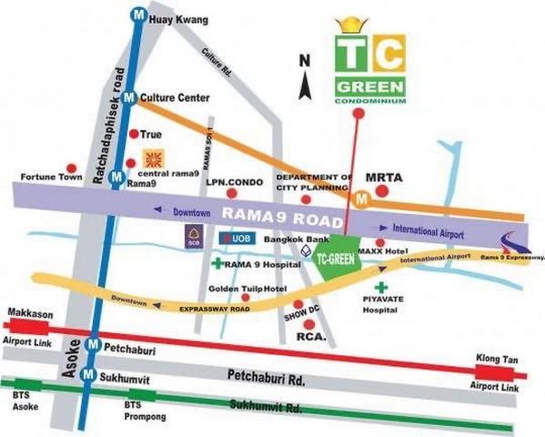 ทีซี-กรีนคอนโด (TC Green Condo) ตึกB ชั้น 11 ห้อง Renovate ตกแต่งใหม่พร้อมอยู่ 8