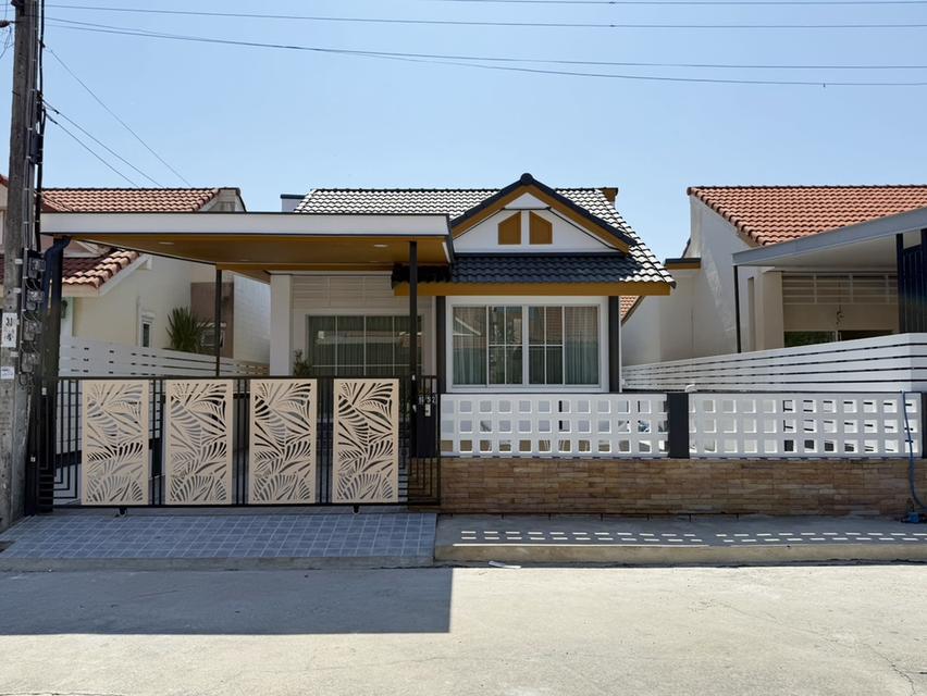 นันทวัน 10 เลียบวารี บ้านชั้นเดียว รีโนเวทพร้อมอยู่ 1