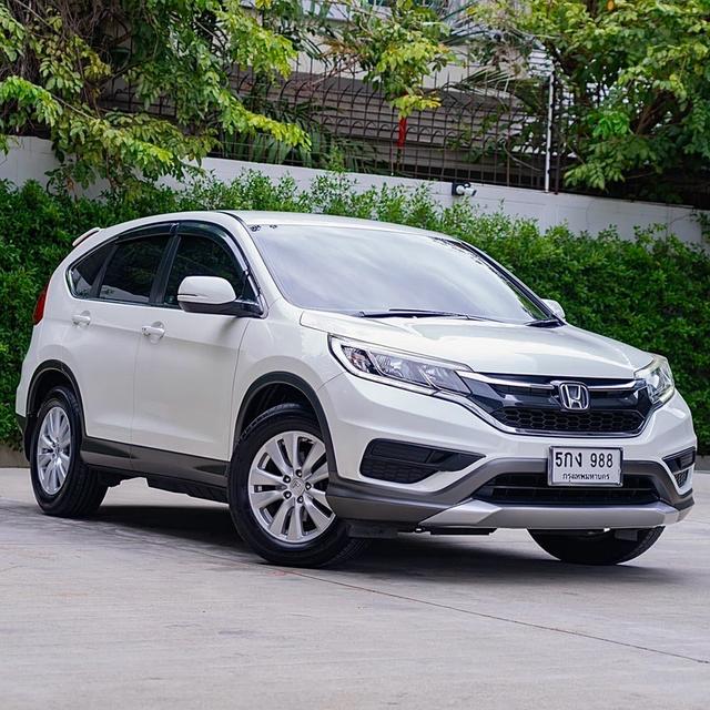 HONDA CR-V 2.0 S MNC 2WD 2016SUV 5 ที่นั่ง โฉม MC หน้าหล่อ ใช้งานง่าย