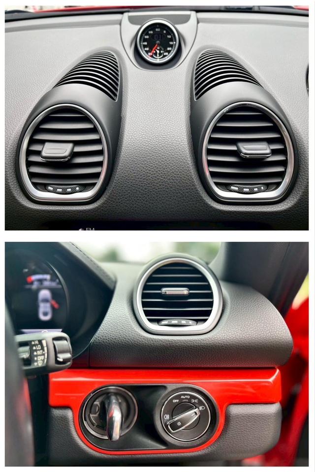 Porsche 718 Cayman สี Lava orange ปี 2016 จด 2017  10