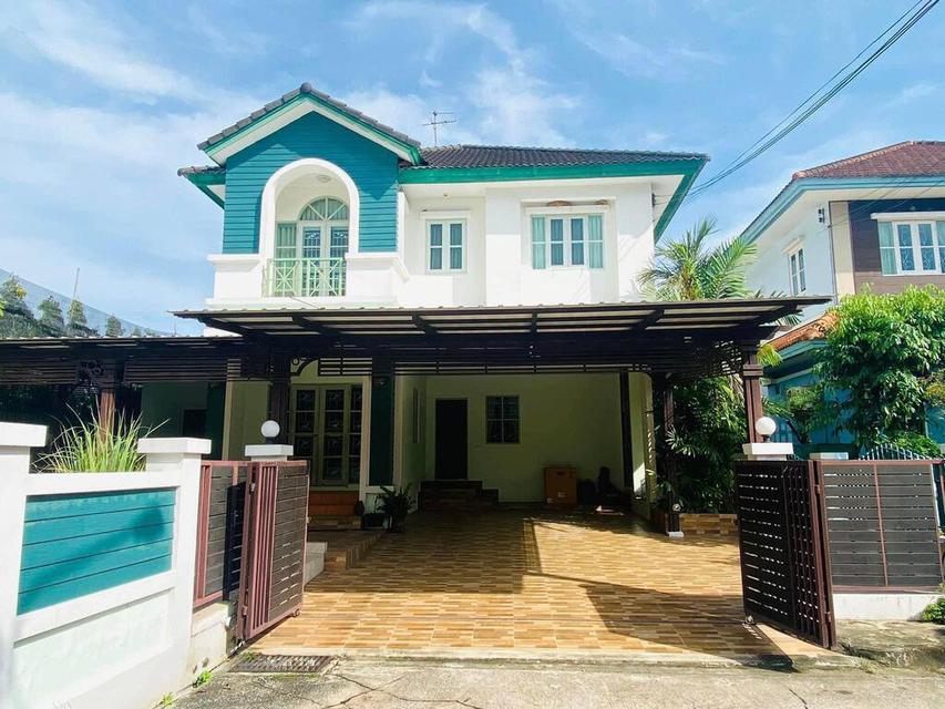 รูป ขายด่วนบ้านเดี่ยว หมู่บ้านวรารมย์สุวินทวงศ์ ถ.ราษฎร์อุทิศ16 มีนบุรี ขายถูกกว่าราคาประเมิน
