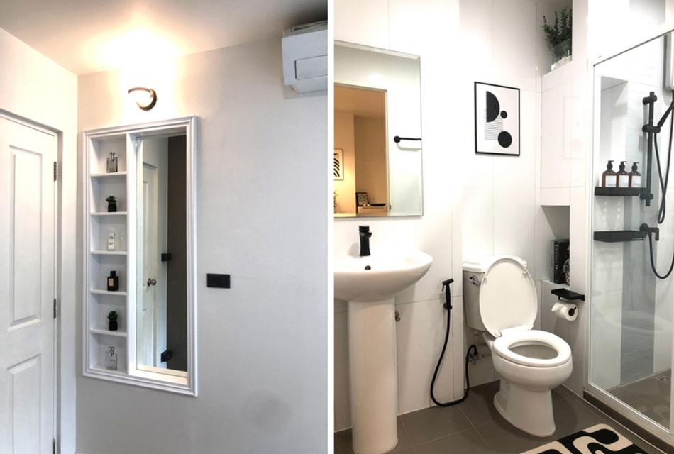 คอนโด เดอะ ซีรี่ส์ อุดมสุข ใกล้ BTS อุดมสุข 34.35 ตารางเมตร 1 ห้องนอน ชั้น3 วิวสระ ห้องสวย ตกแต่งครบ รูปที่ 7