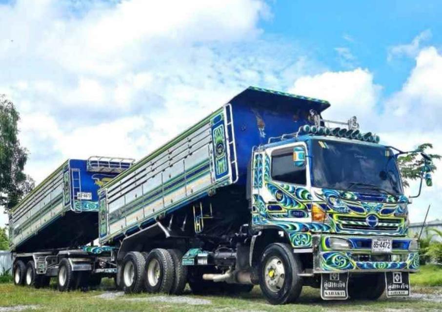 Hino FM 344 Hp 10 ล้อพ่วงแม่ลูก 4