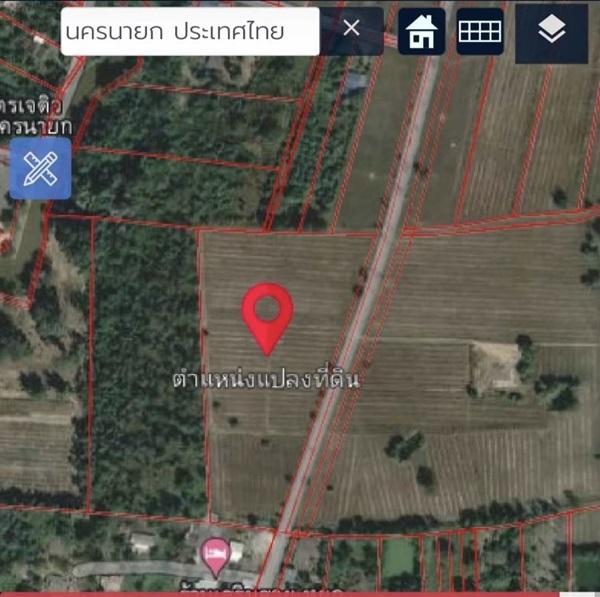 ขายที่ดิน 13 ไร่ 63 ตร.ว. บ้านนา นครนายก ถนนสุวรรณศร ยกแปลก หรือแบ่งก็ได้ โทร 089-7411750 8