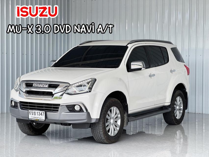 รถมือเดียว Mu-X 3.0DVD พร้อม Navi ฟรีดาวน์
