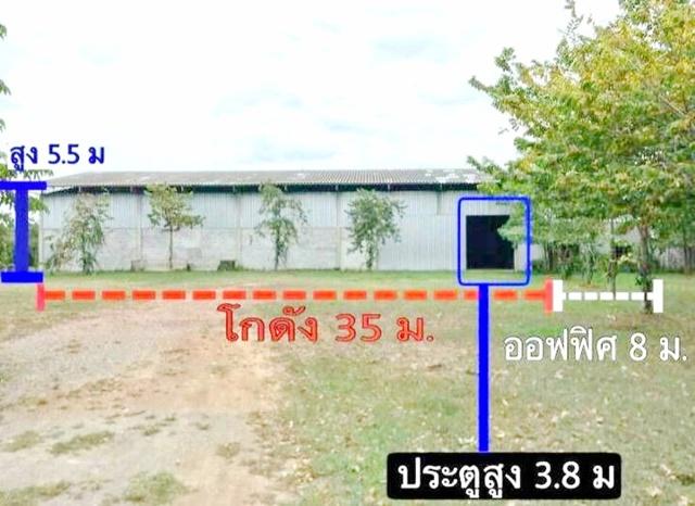 บางจากศรีนครออยล์ 59 1.0 กม.ให้เช่าโกดัง พร้อมออฟฟิศ 860 ตร.ม.800ตร.วา. วัดเขาพริกพนาราม ราชบุรี กศน.ต.ห้วยไผ่ 750 ม. 3