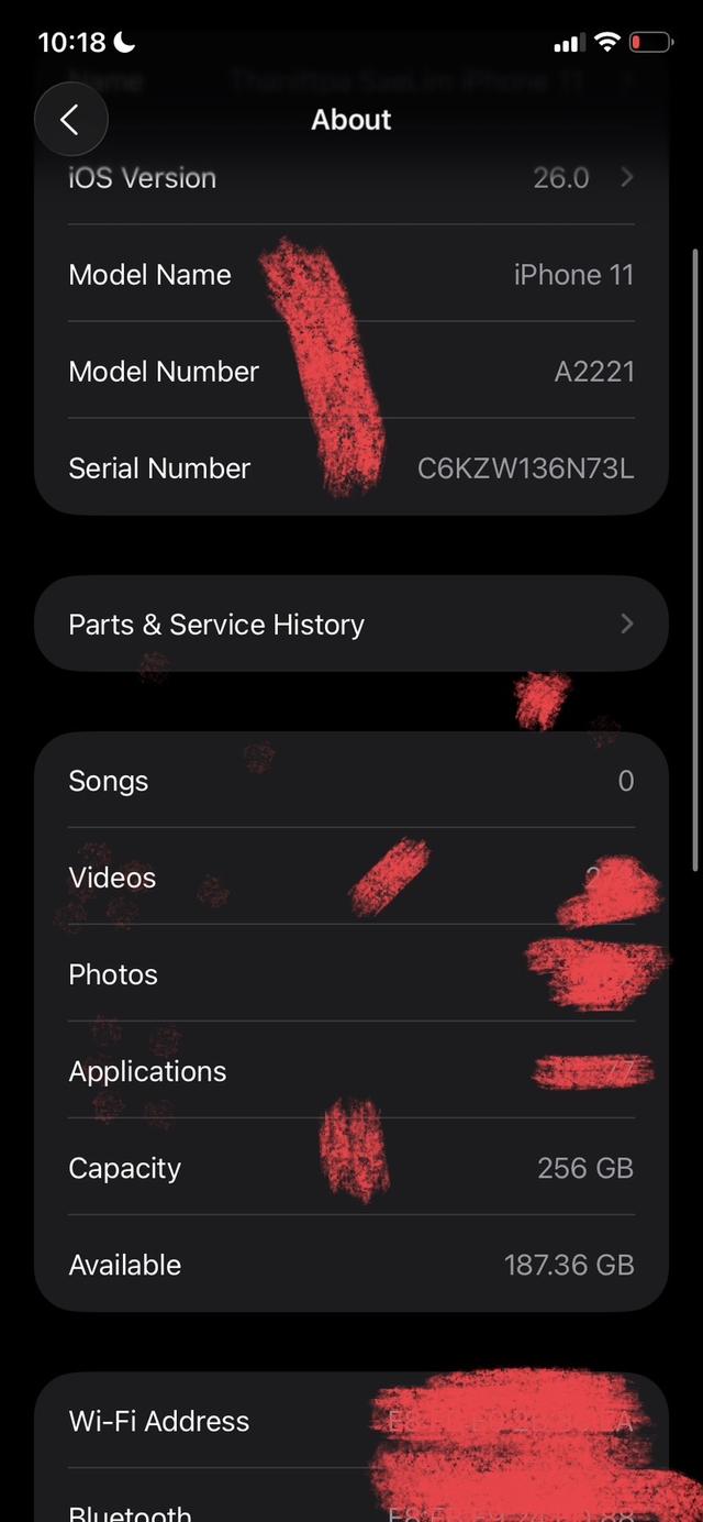 iPhone 11 256 gb 76% battery health Face id dont work  2