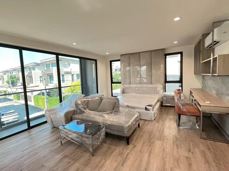 ขายบ้านเดี่ยวหรู3ชั้น หลังริมฮวงจุ้ยดี เอคิว อาร์เบอร์ สวนหลวง ร.9-พัฒนาการ ถนนเฉลิมพระเกียรติ ร.9 ประเวศ กรุงเทพ. 7