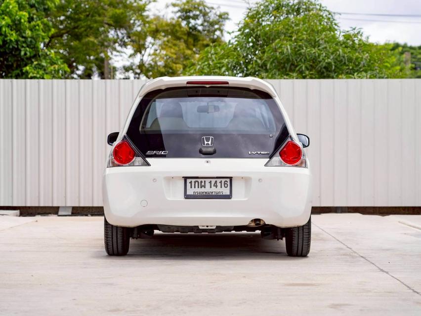 HONDA BRIO 1.2V ปี จด 2013 ประกันเครื่องเกียร์หลังการขาย3ปี