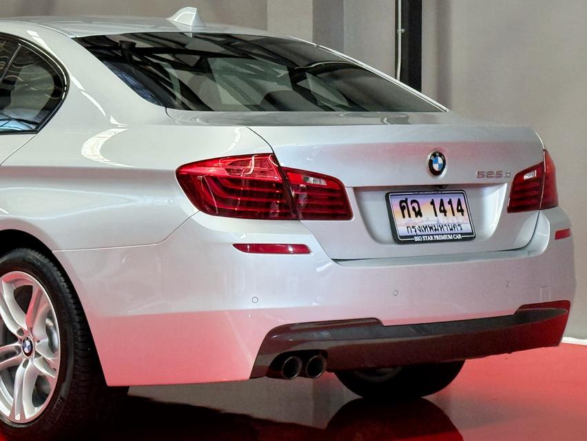2015 BMW 525D MSPORT LCI รถมือเดียวออกป้ายแดง รถวิ่งน้อย เข้าศูนย์ทุกระยะ รถไม่เคยมีอุบัติเหตุครับ รูปที่ 9