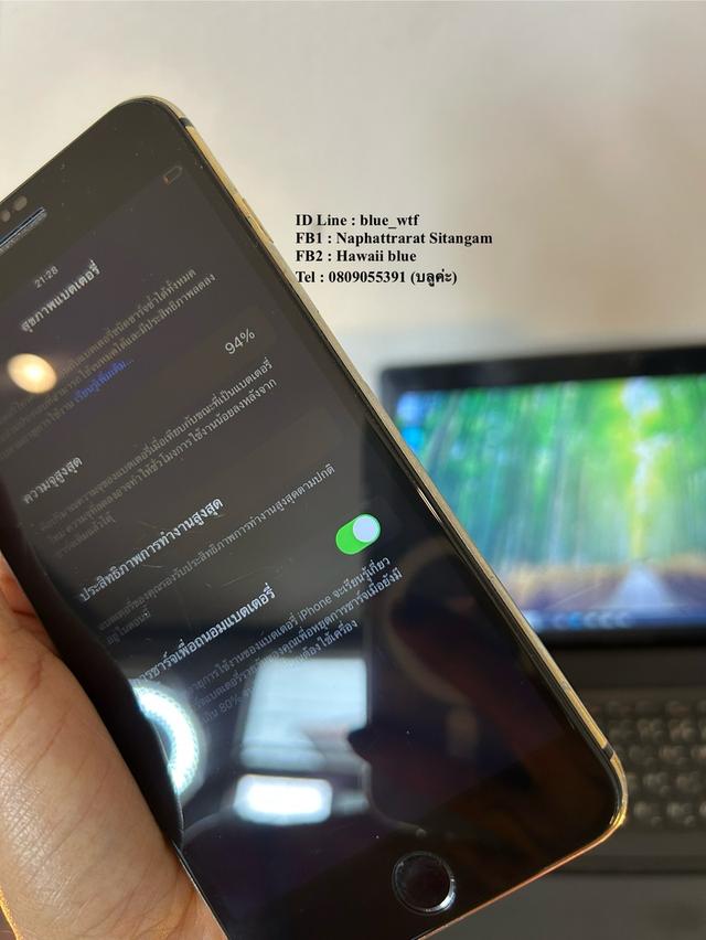 IPhone7 Plus 128GB TH เครื่องไทย เบต้าแบต94 ใช้งานปกติ ได้ทุกซิม  2