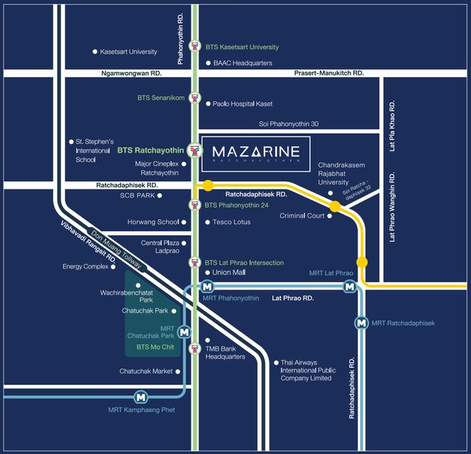 Condo Mazarine Ratchayothin 16