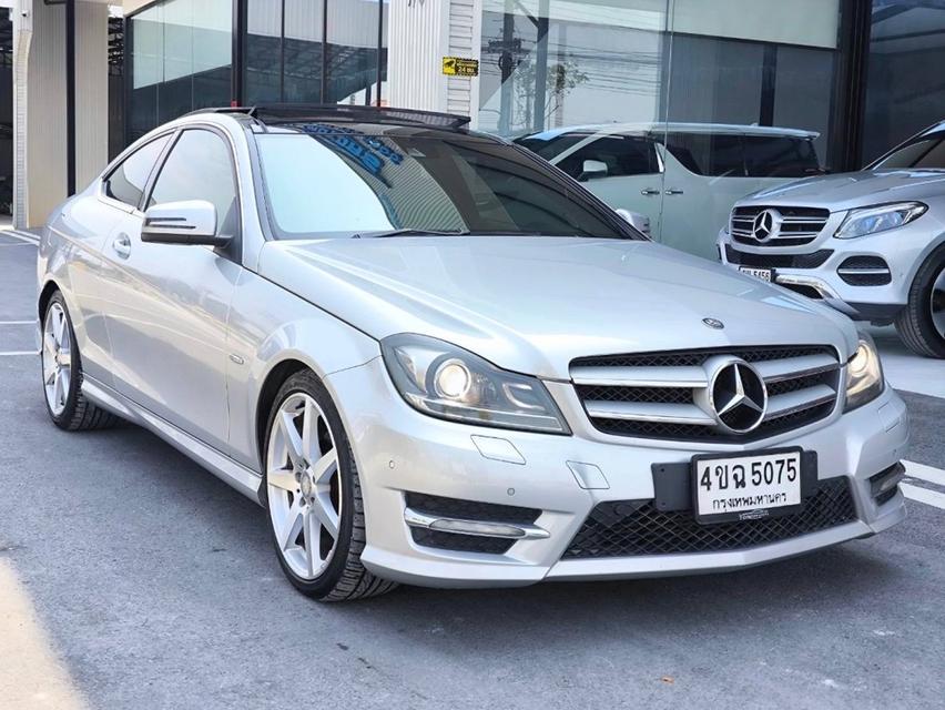 รหัส KPV5075 2012 BENZ  C180 COUPE AMG สีเงิน