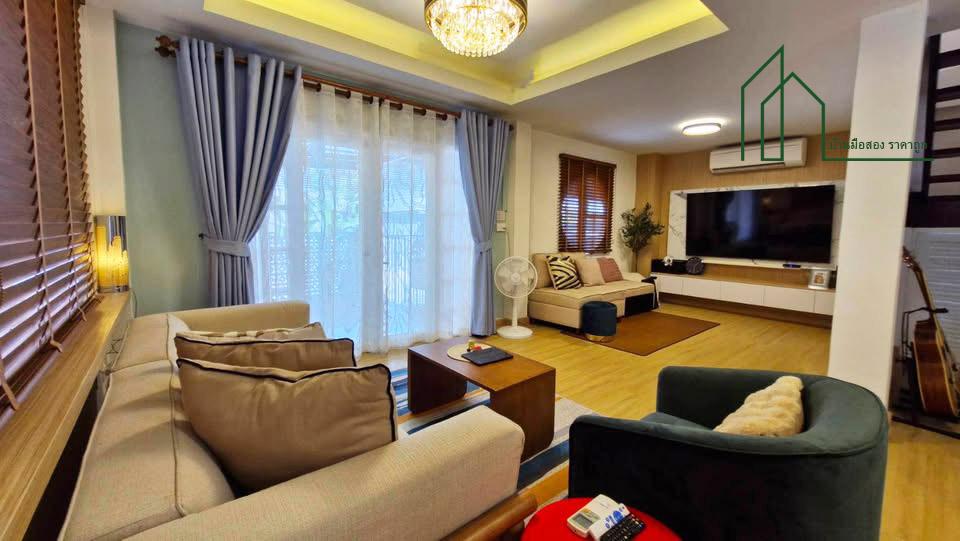 บ้านเดี่ยว หมู่บ้านการเคหะสุวินทวงศ์ มีนบุรี หลังมุม  6