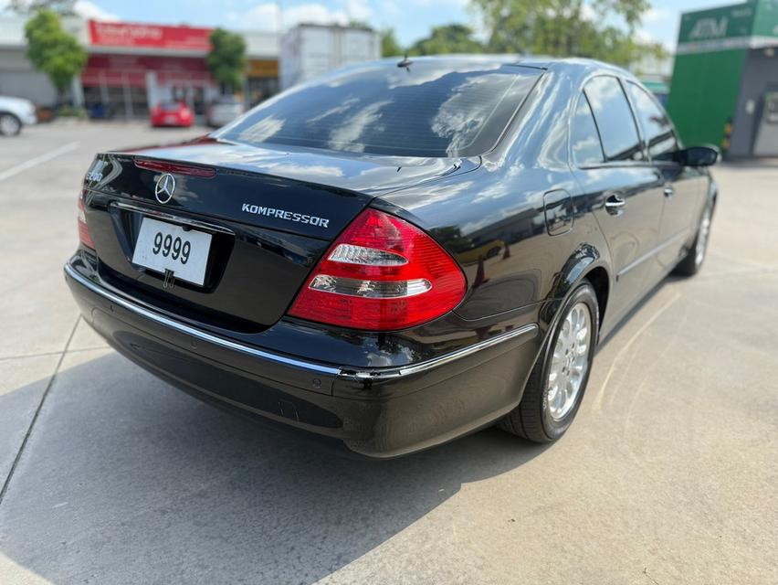 ❤️BENZ E200 Kom w211 สภาพดี💢 ขับ Benz ในราคาเบาๆครับ💢📍รถปี 2004 📍เครื่อง 1.8 Kom ประหยัดมาก📍เครื่อง ช่วงล่างดี แน่นๆ ขับดีมาก  5