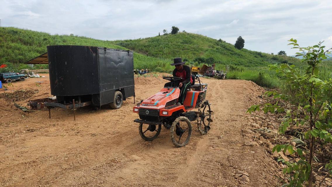 ขาย รถหว่านปุ๋ย การเกษตร KUMIAI เครื่อง mitsubishi เบนซิน 4WD เก่าญี่ปุ่น ราคาหลักหมื่น สตาร์ทกุญแจ 8