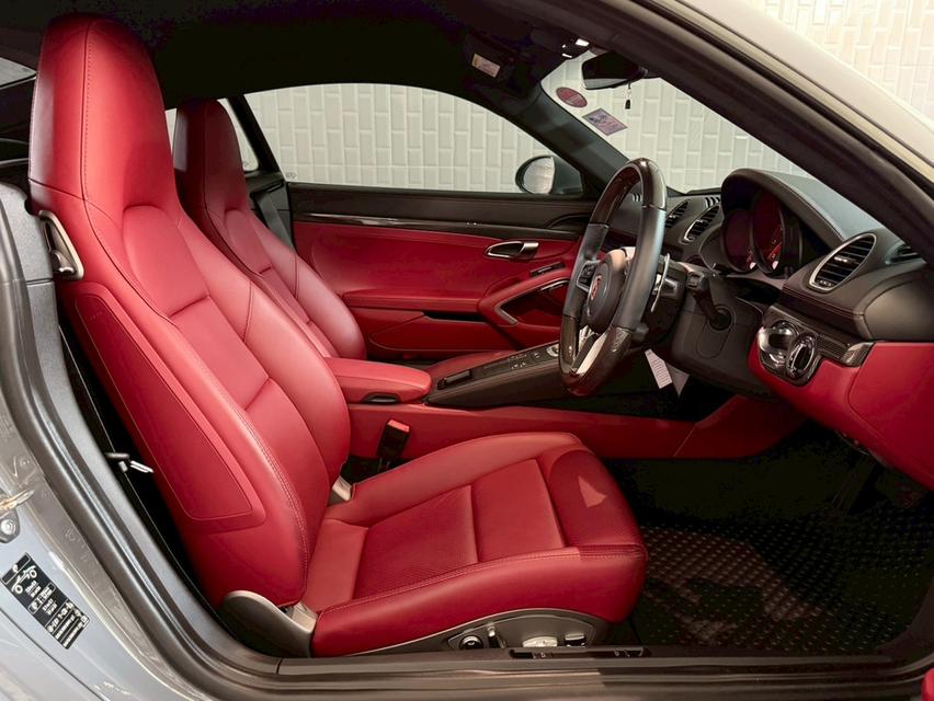 Porsche 718 Cayman Style Edition 2024 สีเทา ภายในแดง รถสวยไมล์น้อย มีไฟแนนซ์เหลือ รูปที่ 9