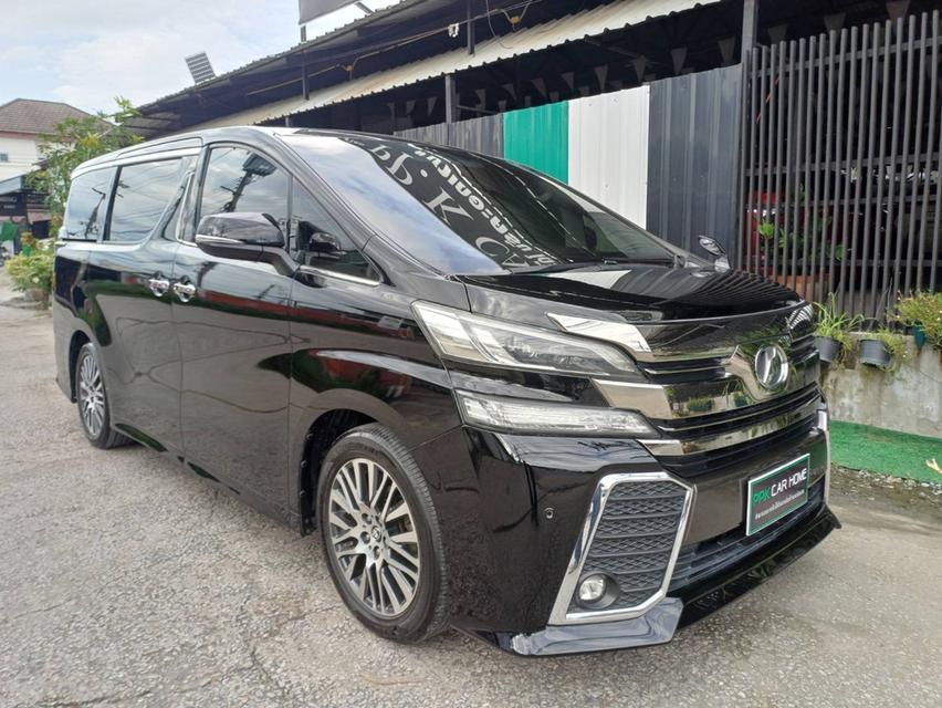ปี2016 VELLFIRE ZG BLACK NIGHT AUTO TOP เบนซิน