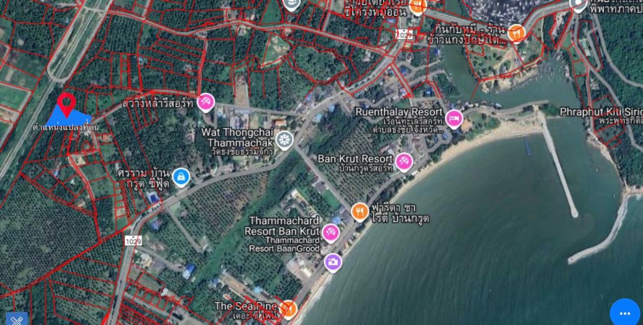 ขายที่ดิน อ.บางสะพาน ประจวบฯ ใกล้หาดบ้านกรูด 2