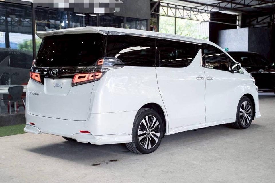 Toyota Vellfire 2.5 รถศูนย์โตโยต้า ตัวท็อป เบาะมิกกี้เม้า  ปี 2018 ไมล์ 64,xxx km กุญเเจครบ 2 ชุด