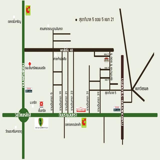 รีโนเวทใหม่ขายทาวน์เฮ้าส์17.2ตรว. ม.จามจุรีพาร์ค รามอินทรา39 ฟรีโอน 17