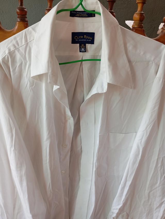 เสื้อขาว CLUB ROOM 16-32/33ขาวสะอาด 3