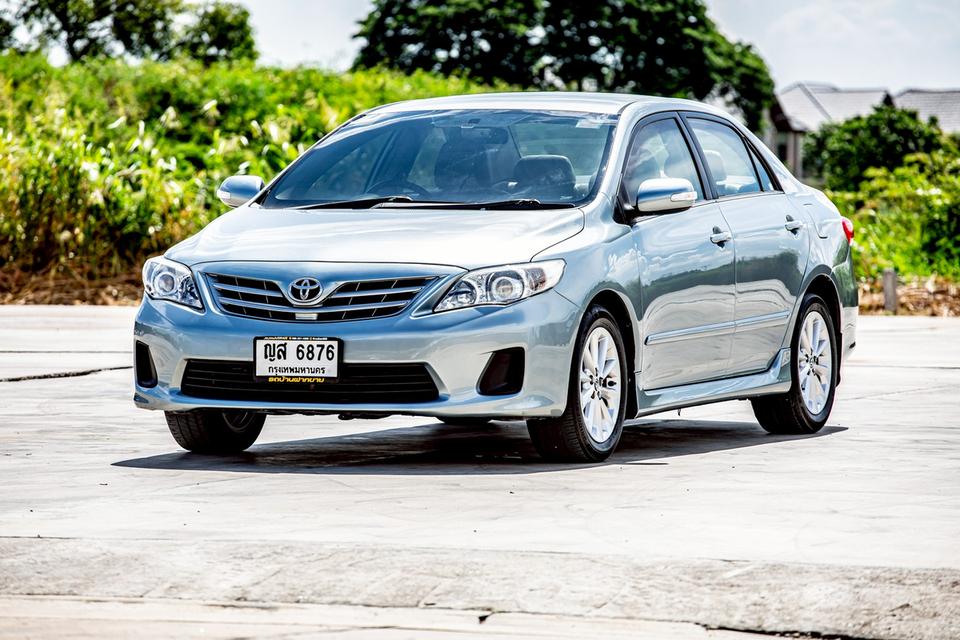 Toyota Altis 1.6E CNG ปี 2010 สี เทา 
