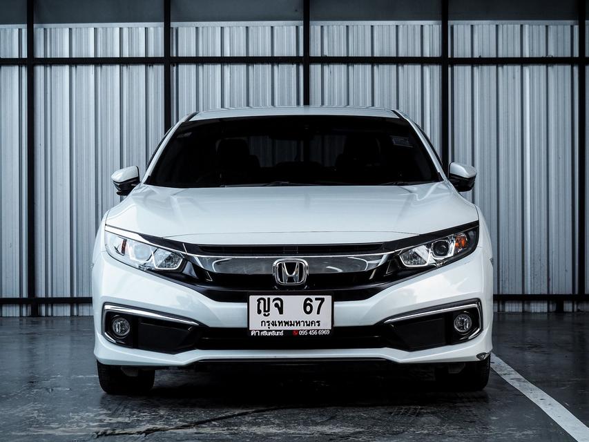 Honda Civic FC 1.8 EL ปี 2019 สีขาว เลขไมล์ 14,000 กิโล  2