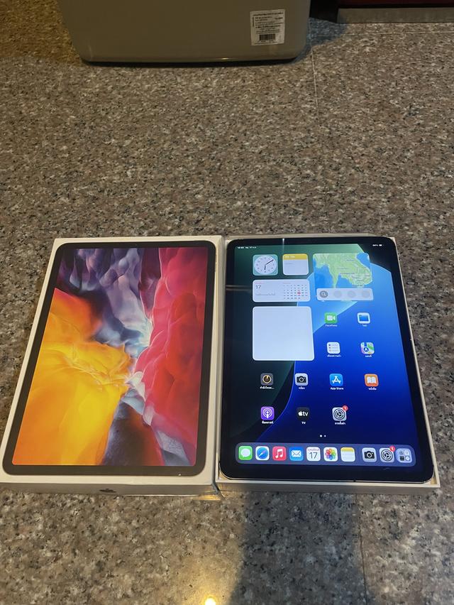 ขายiPadPro11นิ้วสีดำ128กิ๊กWifi Celluerใส่ซิมได้มีกล่องใช้งานดีทุกๆฟังชั่นถูกมากกกก