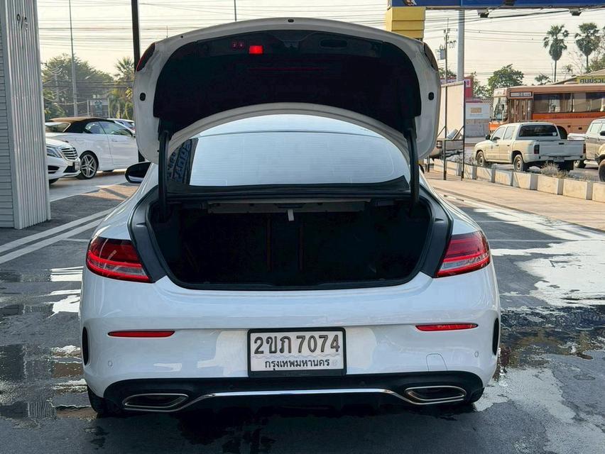 (แจ้งรหัสรถ KPV7074) 2019 BENZ C200 COUPE (facelift) AMG  Dynamic รูปที่ 14