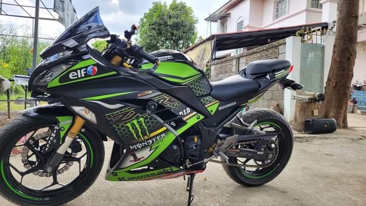 รถมือ 2 Kawasaki ninja สีเขียว 2018 2