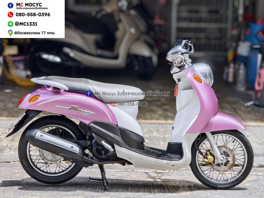 Fino คาบู เครื่องดีสีสวย รถบ้านแท้เครื่องท่อเดิมๆ ใช้งานได้ปกติ มีเล่มเขียวชุดโอนให้ครบ NO1500 รูปที่ 5