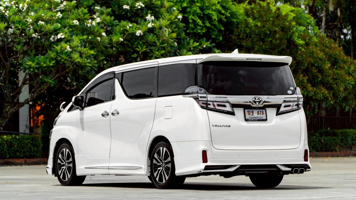 Toyota Vellfire ZG Edition 2018 สีขาว ไมล์น้อย รูปที่ 6