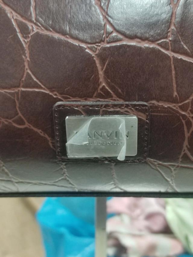 กระเป๋าแบรนด์ LANVIN สภาพใหม่เอี่ยม 1,800บ. รูปที่ 5
