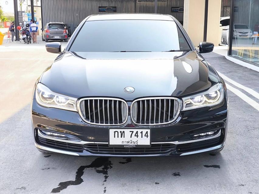 รหัสรถ KPV7414 2017 BMW 740li Limousine สีดำ