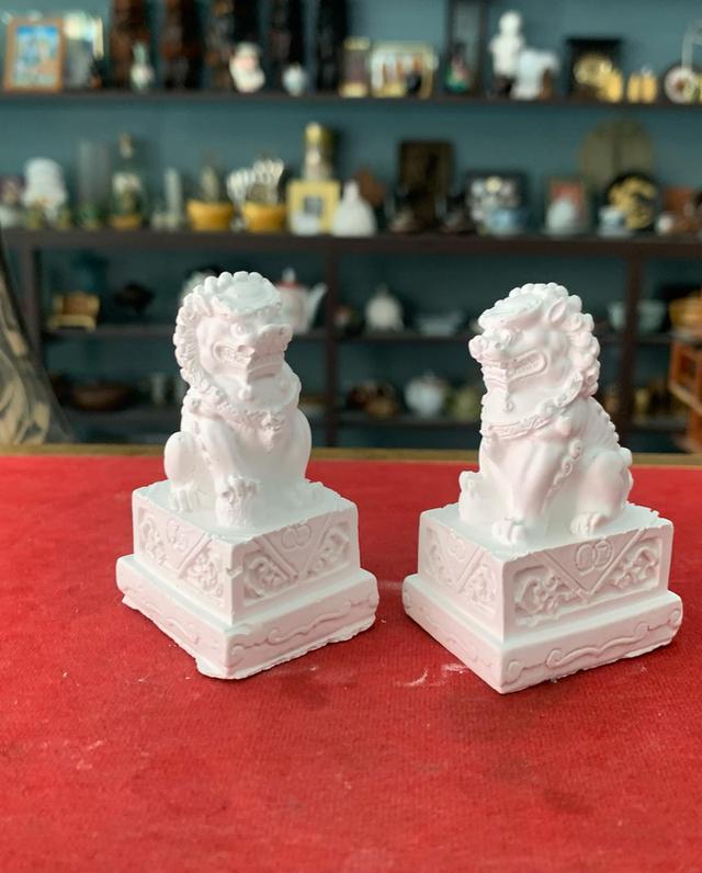 สิงโตคู่ ปูน 4