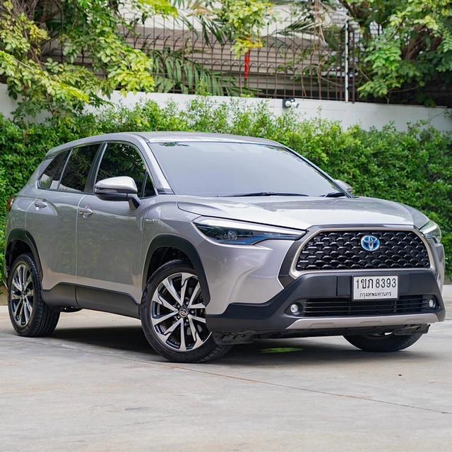 TOYOTA COROLLA CROSS 1.8 HYBRID PREMIUM SAFETY 2021Corolla Cross ตัวท็อป Hybrid ประหยัด 20-23 กม/ลิตร ขับสบาย