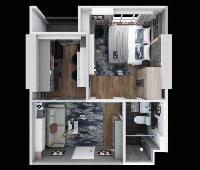 CM04321 ขายดาวน์ พลัส คอนโด อุดร Plus Condo Udon คอนโดมิเนียม ติดเซ็นทรัลอุดรธานี ถนนประจักษ์ศิลปาคม  4