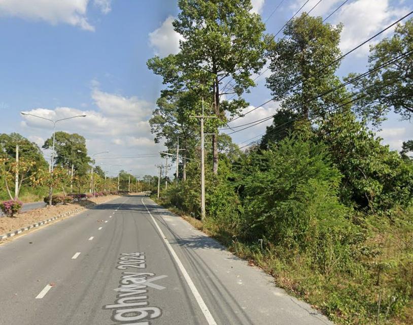 ขายที่ดินบ้านพริก 27 ไร่ ติดถนนสี่เลนเส้น2024 ใกล้ถนนเส้นสุวรรณศร33-2กม. อ.บ้านนา จ.นครนายก 5