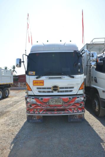 รถบรรทุกพ่วง Hino 320 FM2P ปี 49 2